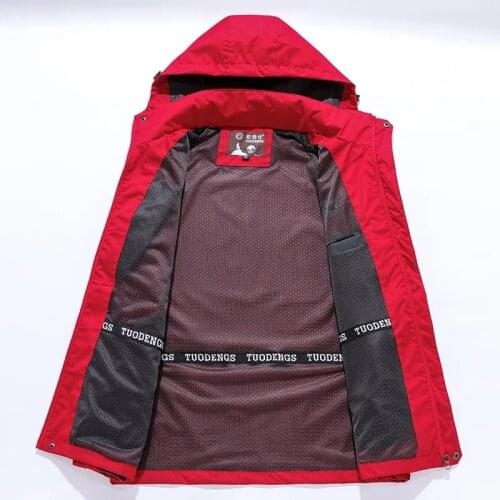 Women Jackets Single Thick Outerwear Large Sizes Hooded Waterproof Female Warm Loose Korean Casual Coat Clothing