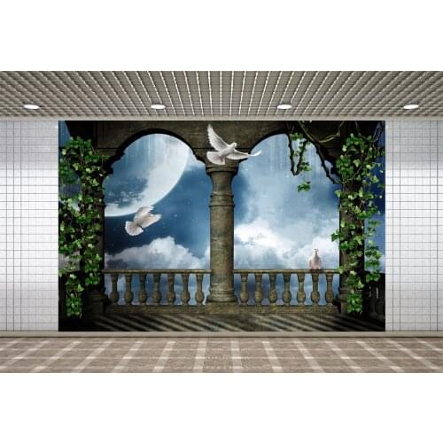 Lyavshi Paradise Wonderland Photography Backdrops Peace Pigeon Backgrounds Photographic Background for Photo Studio Props