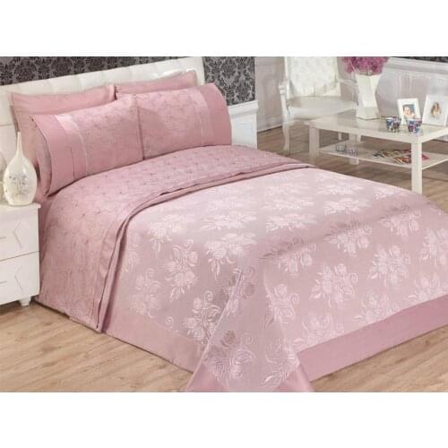 French Laced With Pearls Bridal Set 7 Piece Powder