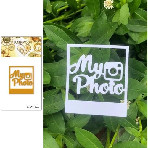 CH New Arrival My Photo Metal cutting dies stencil Greeting Card Decoration DIY Scrapbooking Scrapbook Paper Photo Album
