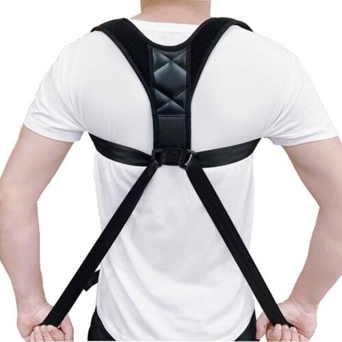 Men Women Adjustable Posture Corrector Back Support Strap Brace Shoulder Spine Support Lumbar Posture Orthopedic Belt