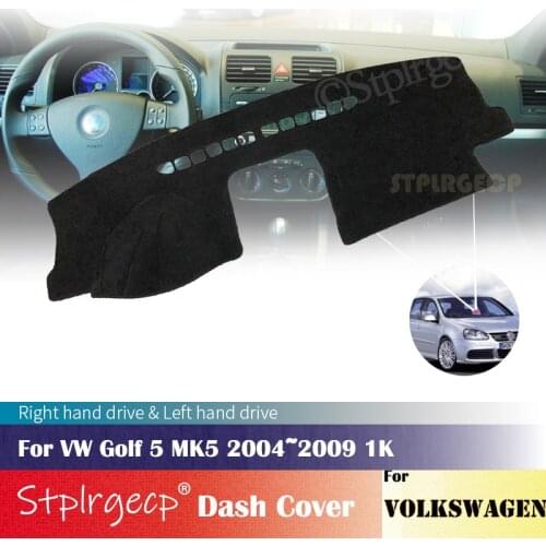 For Volkswagen VW Golf 5 MK5 2004~2009 1K Anti-Slip Mat Dashboard Cover Pad Sunshade Dashmat Car Accessories 2008 2007 2005