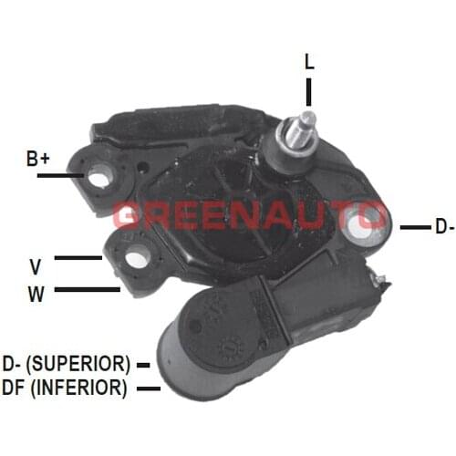 14V Alternator Voltage Regulator 593505 593477 M551 M555 593534 593947 81113323 439512 439520 SG10B024 SG10B034 SG12B048