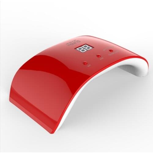 LED UV lamp nail dryer 24W motion sensor high-tech leds Double light Nail Lamp UV Gel Polish Nail Art Tools 50pcs