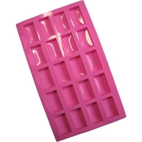 1pcs Fondant Chocolate Molds Cake Border Mould 20 hole chocolate silicone mold,Cake Decorating Tools