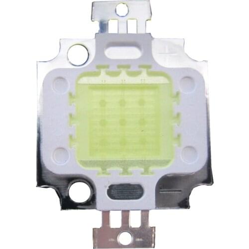 10pcs/lot 10W Full Power 30mil SMD LED Cold White 10000K 20000K 30000K LED Light Bulb Lamp Chip Part 850LM