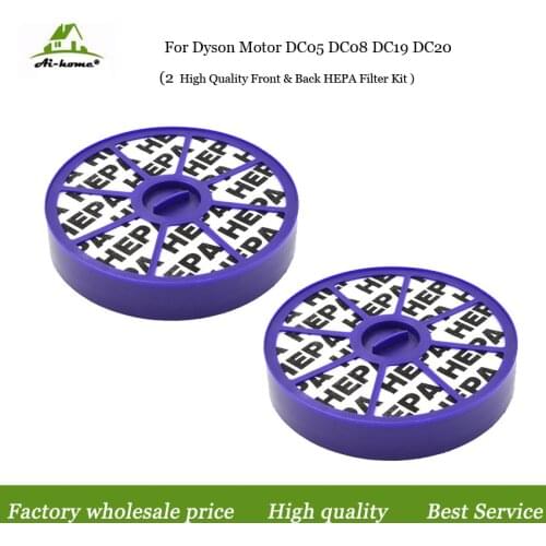 2 pack New Post HEPA FILTERS Replaces For DYSON motor DC04 DC05 DC08 DC19 DC20 DC29 Vacuums Cleaner Parts dust cleaning filter