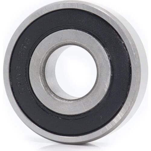 6203-2RS Ball Bearings ( 1 PC ) Inner Diameter 15mm Outer Diameter 40mm Thickness 12mm Bearing 15*40*12 mm 154012