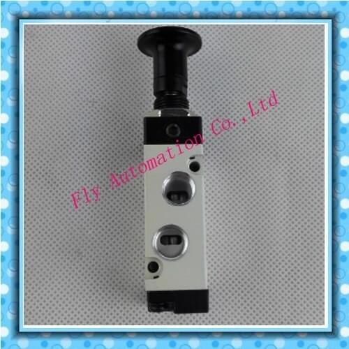 Airtac 5/3 Way Push-pull Valve 4L Series 4L230-08 1/4" Aluminium