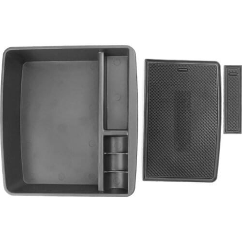 Center Console Organizer Tray Armrest Storage Box For Toyota Land Cruiser Prado FJ150 Lexus GX400 GX460 2004-2018