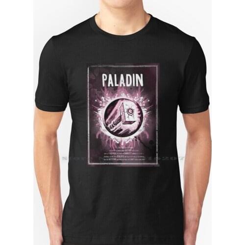 Paladin T Shirt 100% Pure Cotton Priest Paladin Hunter Rogue Death Knight Shaman Mage Warlock Monk Druid Demon Demon Hunter