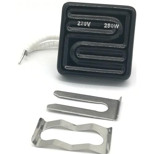 60*60mm 250W IR Infrared Top Heater Ceramic Heating Hot Plate For Soldering BGA Rework Station