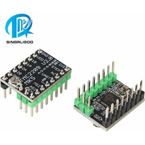 Makerbase MKS TMC2209 2209 Stepper Motor Driver StepStick 3d printer parts 2.5A UART ultra silent For SGen_L Gen_L Robin Nano