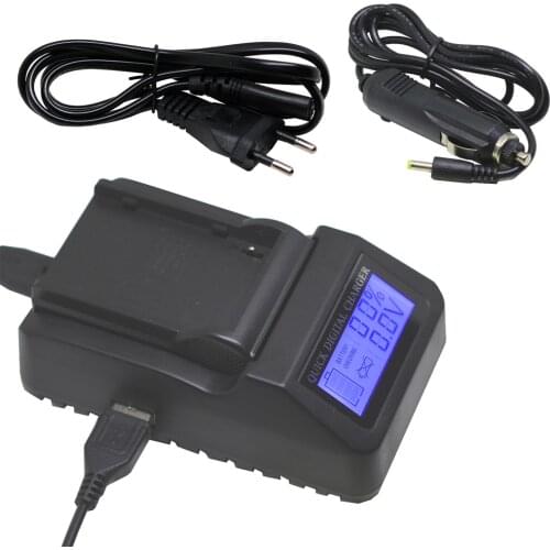 Mini Travel Ultra Fast LCD Charger for Canon BP-911,BP-915,BP911,BP915 BP-924,BP-930,BP924,BP927,BP930,BP-970G,BP950G,BP970G