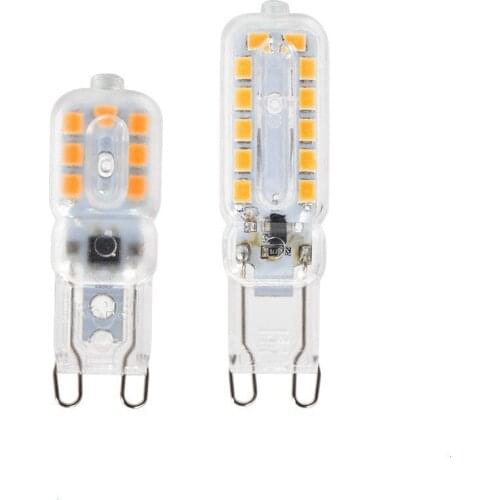 Mini G9 G4 LED 3W 5W 7W 2835 SMD Lampada Corn Light Bulb 220V 240V 14 22 SMD Dimmable LED Lamp Chandelier Replace Halogen
