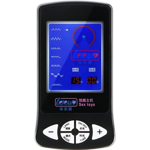 Multi-function Electric Shock Host Therapy Massager Electro Stimulation Medical Themed Toys Sex Toys For Women Therapy Massager