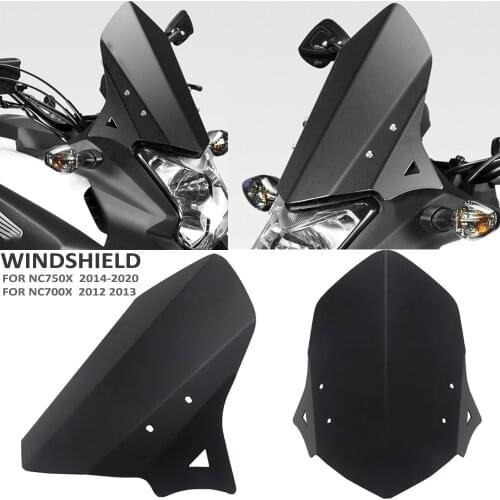 For HONDA NC 700X 2012-2013 NC 750X 2014-2019 2020 NC700X NC750X Motorcycle Windscreen Windshield Front Guide Plate Protector