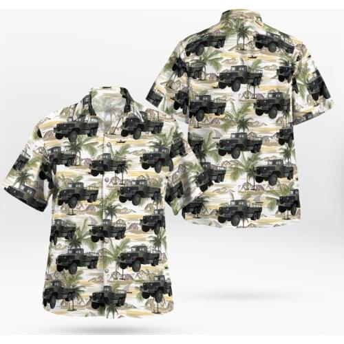 Truck 3D Print Beach Hawaii 2021 Boys Summer Shirt Short Sleeve Shirt Streetwear Oversized Chemise Hombre Blusa Masculina-617