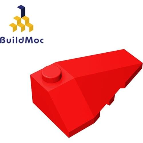 BuildMOC Compatible Assembles Particles 43711 4x2 For Building Blocks Parts DIY LOGO Educational Creative gift Toys