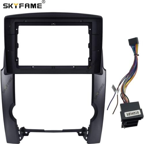 SKYFAME Car Fascia Frame Cable For KIA Sorento 2009-2012 Screen Dask Kit Fascia Frame