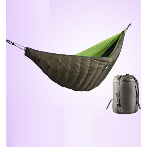 Ultralight Outdoor Camping Hammock Underquilt Portable Winter Warm Under Quilt Blanket Cotton Hammock