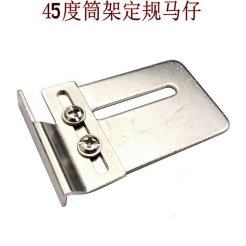 45 degrees tube frame fixed gauge flat car faucet hemming tube base pull tube mold industrial sewing machine accessories