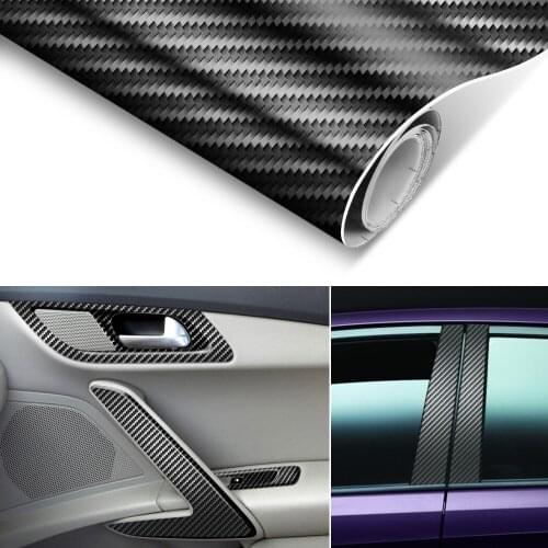 3D Carbon Fiber Vinyl Film Car Stickers Wrap for Toyota Aurion Crown S210 S200 GT 86 Yaris iA 3 Car Accessories