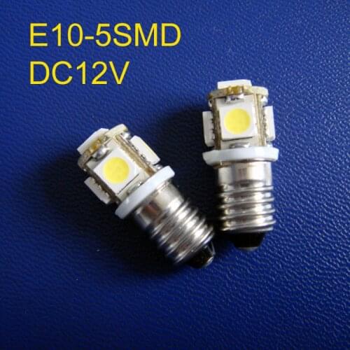 High quality 12V E10 led,E10 LED lamp 12V,E10 led light,E10 Bulb 12V,E10 Light DC12V,E10 12V,E10 LED 12V,free shipping 100pc/lot