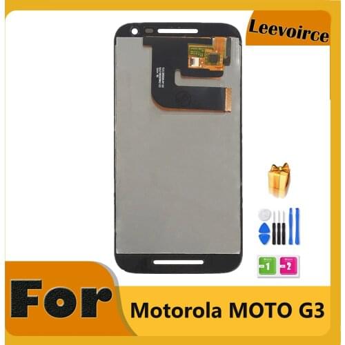 High Quality Assembly For Motorola MOTO G3 G 3rd gen XT1544 XT1550 XT1540 Touch Screen Digitizer Display LCD For Moto G 3