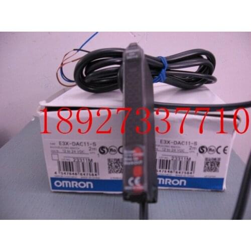 [ZOB] Supply genuine authentic - - fiber amplifier E3X-DAC11-S 2M