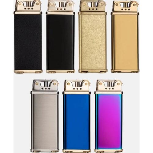 Zorro new ultra thin seven color windproof pure copper Novelty retro machine kerosene gasoline petroleum oil cigarette lighter