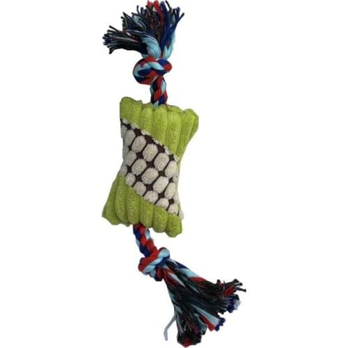 1Pcs Dogs Toys Cotton Knot Pet Puppy Durable 30cm Long Braided Pet Rope Toy Funny Training Playing Tool Dog Accessories