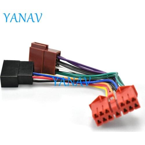 12-137 Wire Harness Adaptor for-DAEWOO Nexia, Espero 1995+ Car Stereo Radio ISO Standard Connector Adapter