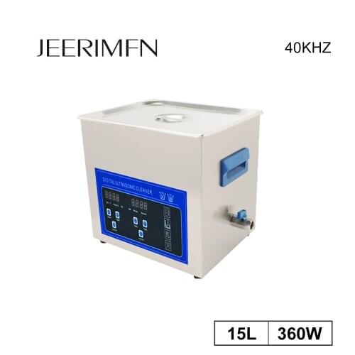 15L Digital Ultrasonic Cleaner Time Heat Adjust Oil Dust Remove Engine Block Parts Metal Main Board Tool Ultrasound Washing Bath