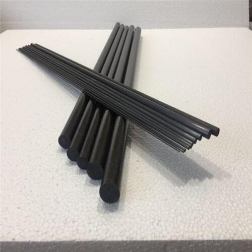 2pcs Carbon Fiber Rod diameter 6mm lengtht 1000 mm for RC Plane, suit for RC Model Matte Pole 6*1000mm