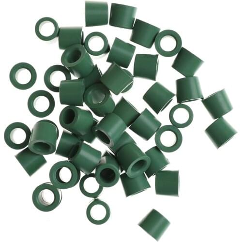 50pcs/lot Green Air Conditioning 1/4'' Charging Hose 1/4'' Valve Gasket Manifold Repair Seal Kit Replacement Wholesale
