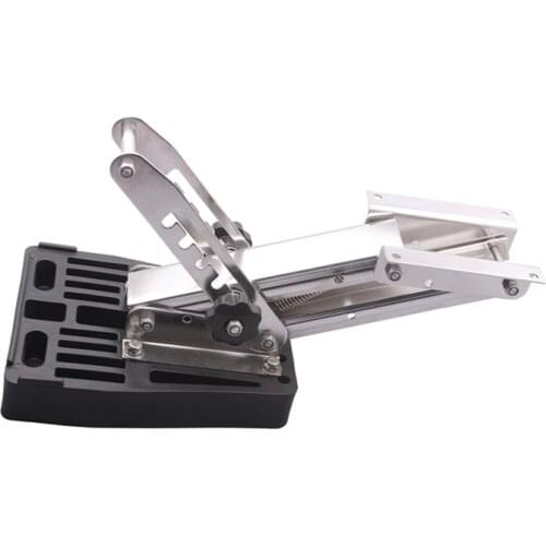 Boat accessories marine Stainless steel 20HP 2 Strokes Kicker Outboard Motor Bracket Heavy Duty for Marine Boat