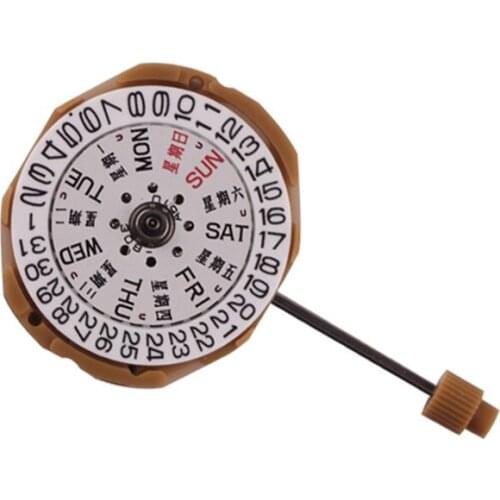 Watch movement accessories Japan GL00 movement new original double calendar three pin movement without battery