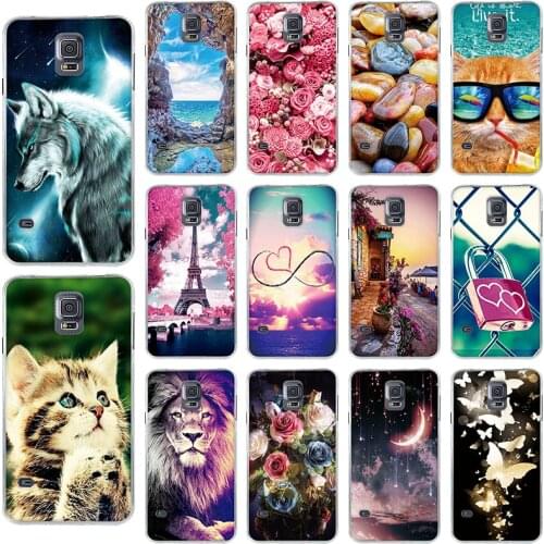 Case For Samsung Galaxy S5 Cover Soft Silicone Cute Case For Samsung S5 Neo Case I9600 G900 G900F Funda Back Cover 5.1 inch