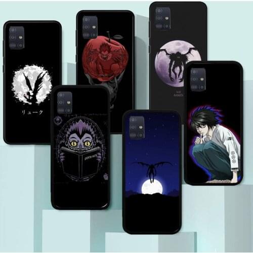 Anime Manga Death Note Ryuk Phone Case for Huawei Y7 Y9 Y6 Y5 Y8 8S 8P nov 3 4 5 6 7 pro 2018 2019 4g 5g se Fundas cover