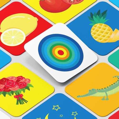 Baby Early Education Cards Black and White Cards Visual Stimulation High Contrast Montessori Shape Color Cognitive Toys I0462H