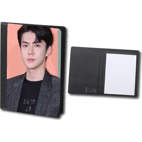 MERCHANDMANIA elegant folder EXO SEHUN LOVE CALL ME BABY school material child office personalized Institute