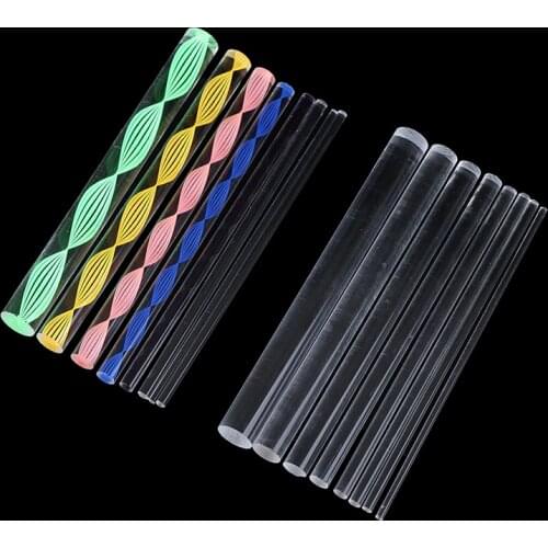 8pcs DIY Acrylic Stick Mandala Dotting Tools Rocks Painting Dotting Carving Pottery Clay Nail Stamp Art Craft New 2021