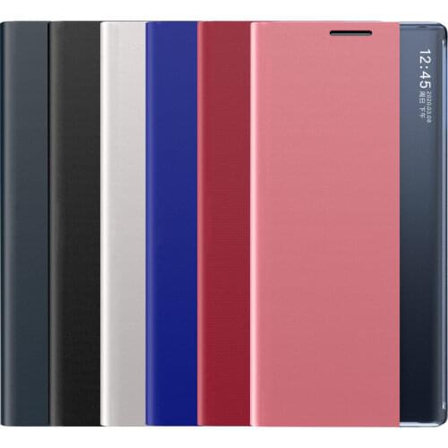 Smart View Window Leather Flip Covers Case for Samsung Galaxy S20 Fe 20fe Ultra Plus S20fe Case Magnetic Stand Book Coque Fundas