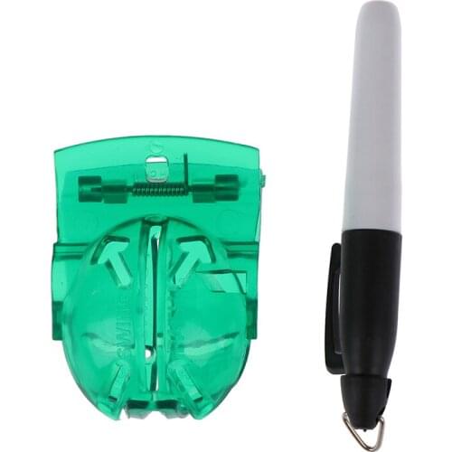 HOT Golf Ball Green Line Liner Marker Template Drawing Alignment Marks Putting line with pen Tool Club Equipment Accessories