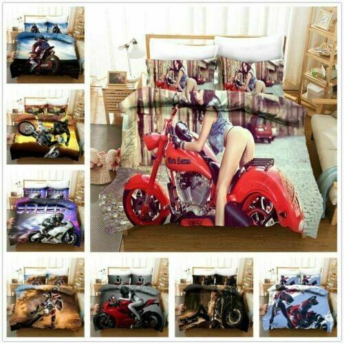 Locomotive Beauty Home Textile Pillow Case 3D Bed Linen Duvet Covers Comforter Bedding Sets Bed Set Home Decor Bedding