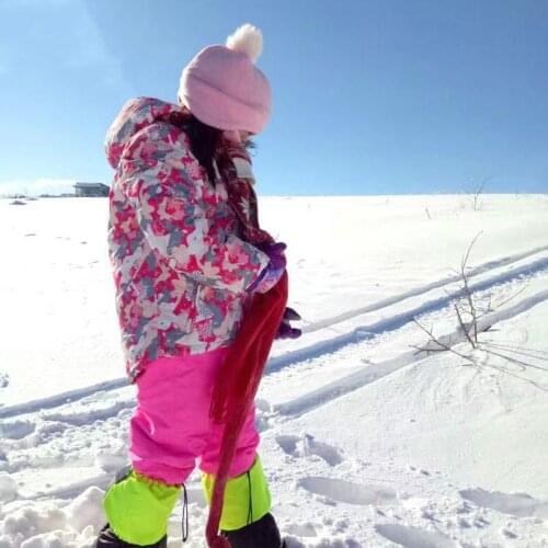 Ski Suit For Kids SnowBoarding Waterproof and Windproof Girls/Boy Pants+Jacket Set Winter Sports Thickened Clothes For Children