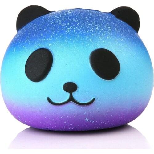 New Fashion Funny Squishy Slow Rising Kids Toys Panda Dog Face Stress Reliever Squeeze Toys Collection Christmas Gifts