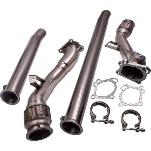 New Turbo Down Pipes Piping for Audi S4/RS4 A6 2.7L B5/ C5 V6 30V Turbo Model