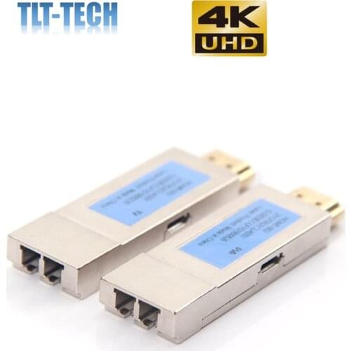 One pair HDMI extender over fiber optical Multimode OM3 up to 300 meters Plug and Play ,LC connector